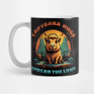 Capybara Hugs, Spread the Love Mug